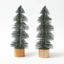 Mrs. Alice Green Swirl Tree (Set of 3)< Christmas Decorations