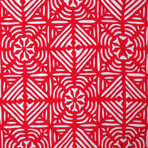 Mrs. Alice Gretel Applique Red Tablecloth< Tablecloths
