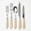 Mrs. Alice Grey Horn Cutlery Set (5 Piece)< Cutlery Sets