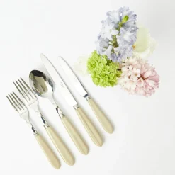 Mrs. Alice Grey Horn Cutlery Set (5 Piece)< Cutlery Sets