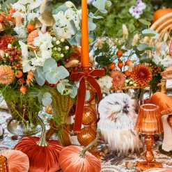 Mrs. Alice Handmade Orange Candles (Set of 8)< Summer Candleware | Candles