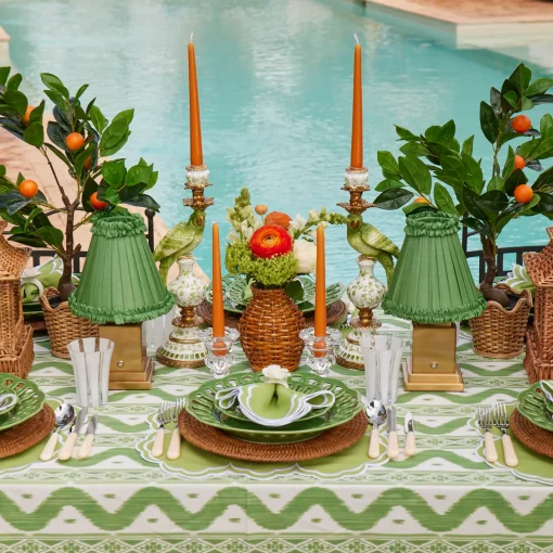 Mrs. Alice Handmade Orange Candles (Set of 8)< Summer Candleware | Candles