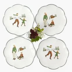 Mrs. Alice Hansel & Gretel Starter Plates (Set of 4)< Starter Plates | Crockery Sets