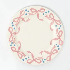Mrs. Alice Harley's Bow Dinner Plates (Set of 4)< Dinner Plates | Crockery Sets