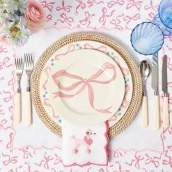 Mrs. Alice Harley's Bow Starter Plates (Set of 4)< Starter Plates | Crockery Sets