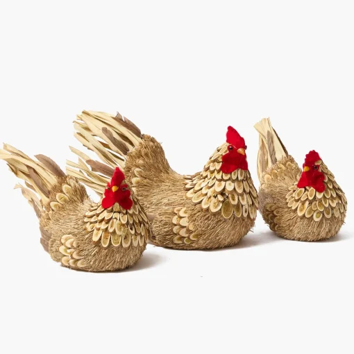 Mrs. Alice Henrietta the Brown Hen - 25cm< Spring Decorations