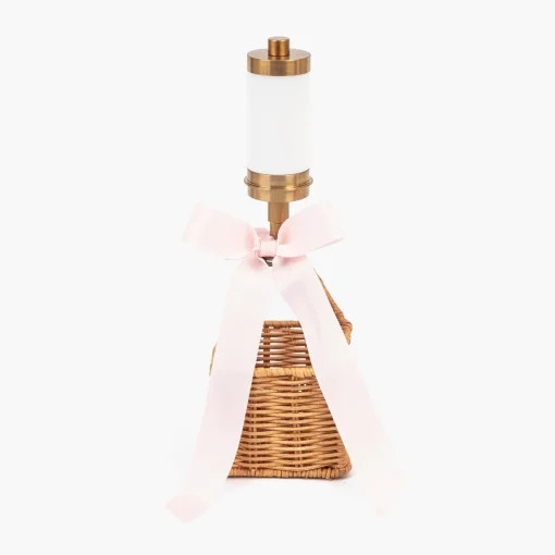 Mrs. Alice Hot Air Balloon Rechargeable Lamp with Pink Bow< Rechargeable Table Lamps | Lamp Stands