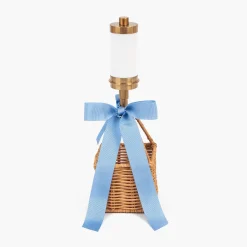 Mrs. Alice Hot Air Balloon Rechargeable Lamp with Blue Bow< Rechargeable Table Lamps | Lamp Stands