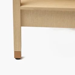Mrs. Alice Irene Grasscloth Table< Furniture