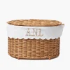 Mrs. Alice Isabella Rattan Basket (Small)< For The Hostess | For The Rattan Lover