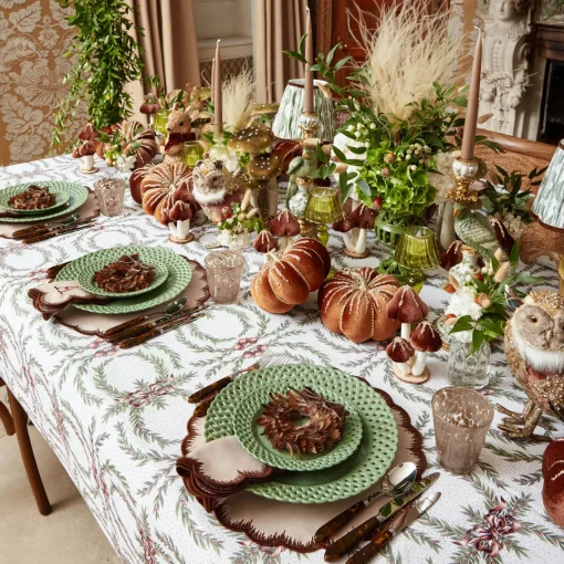 Mrs. Alice Isabella Taupe & Chocolate Napkins (Set of 4)< Napkins | Mrs. Alice Monogram