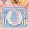 Mrs. Alice Isla Blue & Pink Placemats & Napkins (Set of 4)< Table Linen Sets | Mrs. Alice Monogram