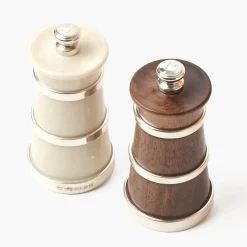 Mrs. Alice Ivorine & Rosewood Salt & Pepper Set< Crockery Sets | For The Hostess