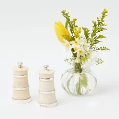 Mrs. Alice Ivorine Salt & Pepper Set< Summer Crockery | Crockery Sets