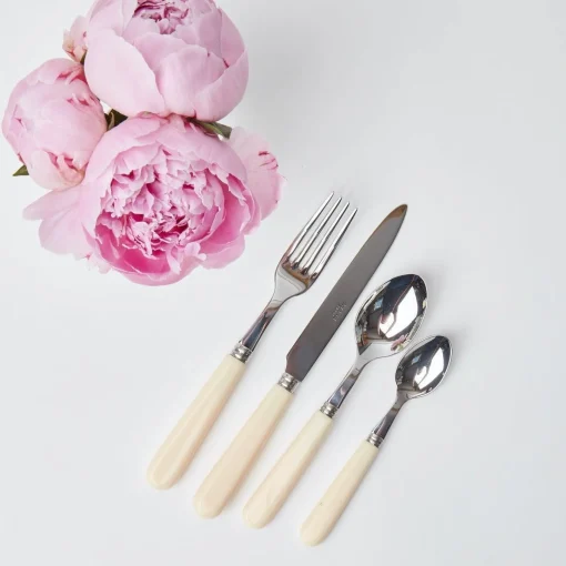 Mrs. Alice Ivory Cutlery Set (4 Piece)< Cutlery Sets