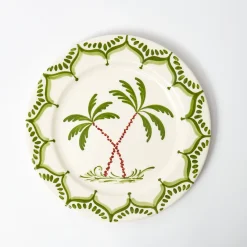 Mrs. Alice Jardin de Palmier Dinner Plate< Summer Crockery | Dinner Plates