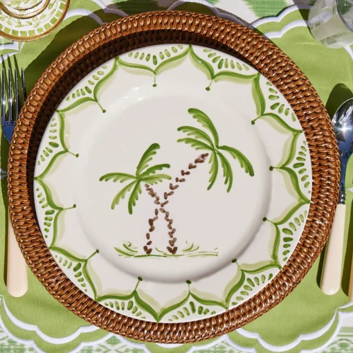 Mrs. Alice Jardin de Palmier Dinner Plate< Summer Crockery | Dinner Plates