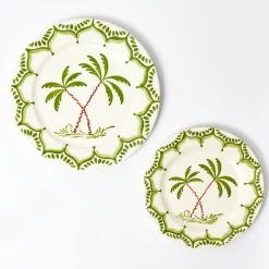 Mrs. Alice Jardin de Palmier Dinner Plate< Summer Crockery | Dinner Plates
