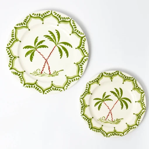 Mrs. Alice Jardin de Palmier Dinner Plate< Summer Crockery | Dinner Plates