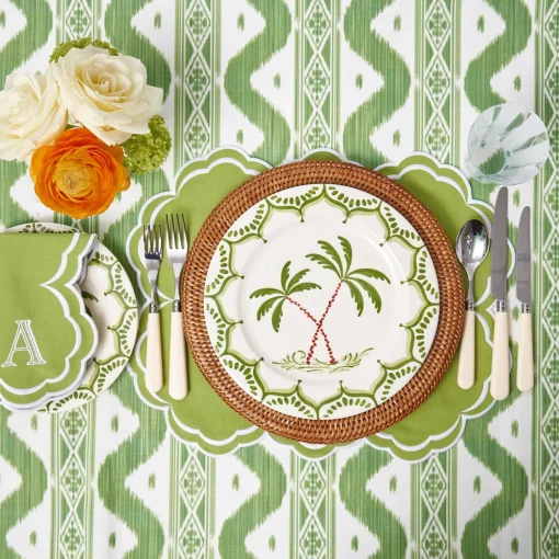 Mrs. Alice Jardin de Palmier Dinner Plates (Set of 4)< Summer Crockery | Dinner Plates