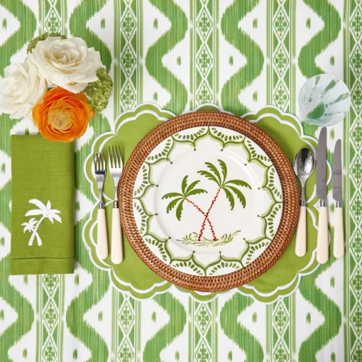 Mrs. Alice Jardin de Palmier Dinner & Starter Plates (Set of 8)< Summer Crockery | Crockery Sets