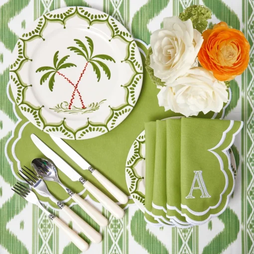 Mrs. Alice Jardin de Palmier Dinner Plates (Set of 4)< Summer Crockery | Dinner Plates