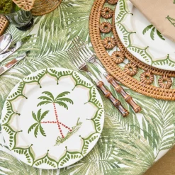 Mrs. Alice Jardin de Palmier Starter Plate< Summer Crockery | Starter Plates