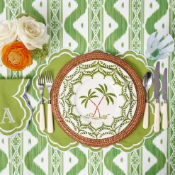 Mrs. Alice Jardin de Palmier Starter Plate< Summer Crockery | Starter Plates