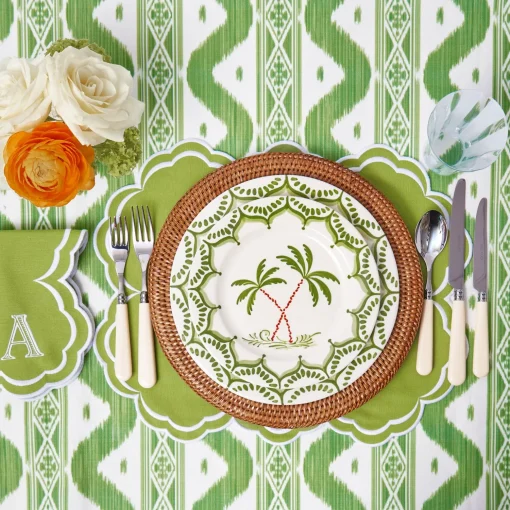 Mrs. Alice Jardin de Palmier Starter Plate< Summer Crockery | Starter Plates