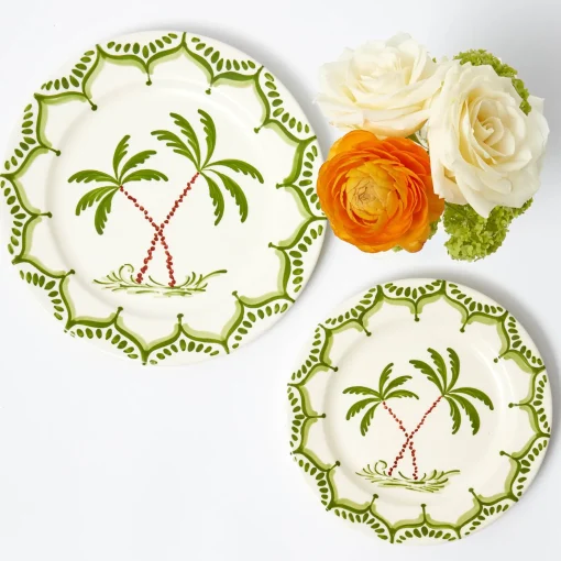 Mrs. Alice Jardin de Palmier Starter Plate< Summer Crockery | Starter Plates