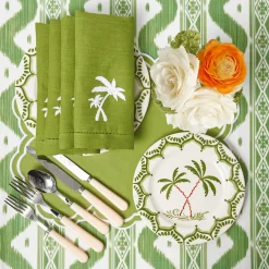 Mrs. Alice Jardin de Palmier Starter Plate< Summer Crockery | Starter Plates