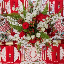 Mrs. Alice Jolly Nutcracker Tablecloth< Tablecloths