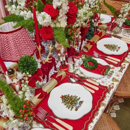 Mrs. Alice Jolly Nutcracker Tablecloth< Tablecloths