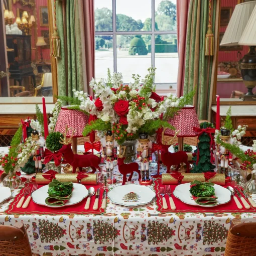 Mrs. Alice Jolly Nutcracker Tablecloth< Tablecloths