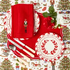 Mrs. Alice Jolly Nutcracker Tablecloth< Tablecloths