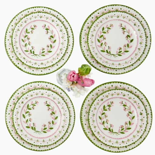 Mrs. Alice Josephine Garland Dinner & Starter Plates (Set of 8)< Crockery Sets