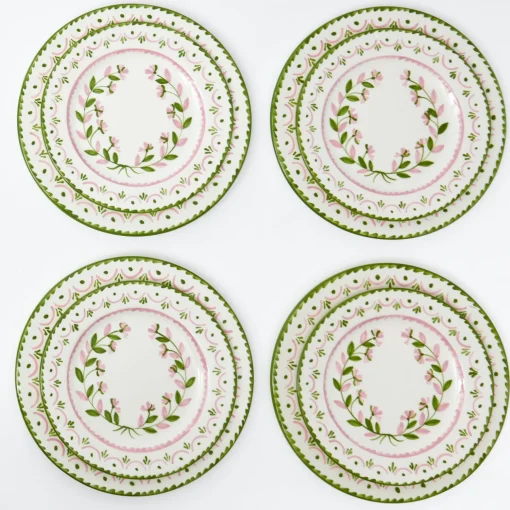 Mrs. Alice Josephine Garland Dinner & Starter Plates (Set of 8)< Crockery Sets
