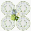 Mrs. Alice Josephine Green & Blue Dinner Plates (Set of 4)< Dinner Plates | Crockery Sets