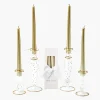 Mrs. Alice Joy Gold Candle Set< Candles | Candlescapes