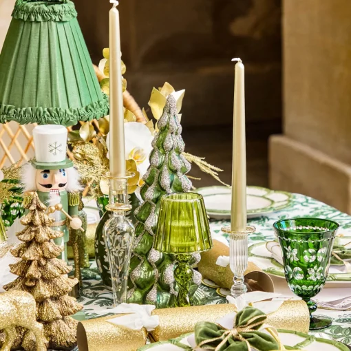 Mrs. Alice Joy Gold Candle Set< Candles | Candlescapes