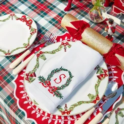 Mrs. Alice Joy of Tartan Tablecloth< Tablecloths