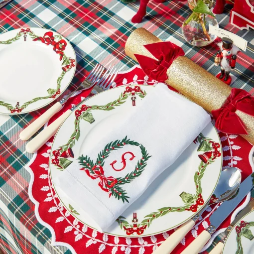 Mrs. Alice Joy of Tartan Tablecloth< Tablecloths