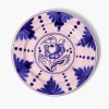Mrs. Alice Kamari Pink & Blue Dinner Plate< Dinner Plates