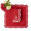 Mrs. Alice Katherine Berry Red Napkins (Set of 4)< Napkins | Mrs. Alice Monogram