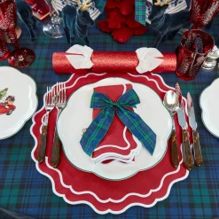Mrs. Alice Katherine Berry Red Napkins (Set of 4)< Napkins | Mrs. Alice Monogram