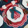 Mrs. Alice Katherine Berry Red Placemats & Napkins (Set of 4)< Table Linen Sets | Mrs. Alice Monogram