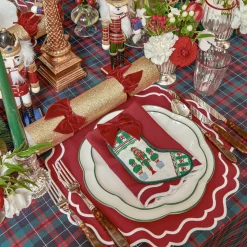 Mrs. Alice Katherine Berry Red Placemats (Set of 4)< Placemats