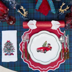 Mrs. Alice Katherine Berry Red Placemats (Set of 4)< Placemats