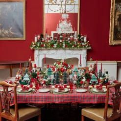 Mrs. Alice Katherine Green & Red Napkins (Set of 4)< Napkins | Mrs. Alice Monogram