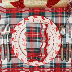 Mrs. Alice Katherine Tartan Napkins (Set of 4)< Napkins | Mrs. Alice Monogram